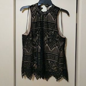 Lace tank